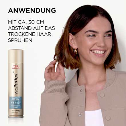 Haarspray Instant Volume, Extra starker Halt wellaflex