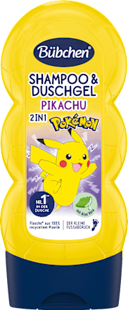 Kinder Shampoo & Duschgel 2in1 Pokémon Pikachu  Bübchen