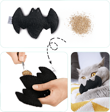 Katzenspielzeug Catman mit Baldrianwurzel Catlabs