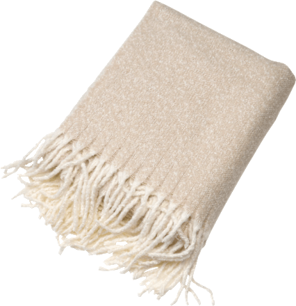 Decke beige BOLTZE
