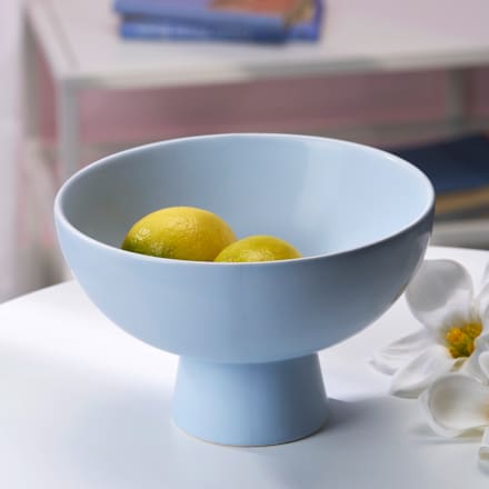 Bowl aus Dolomit, eisblau (21x14 cm) BOLTZE