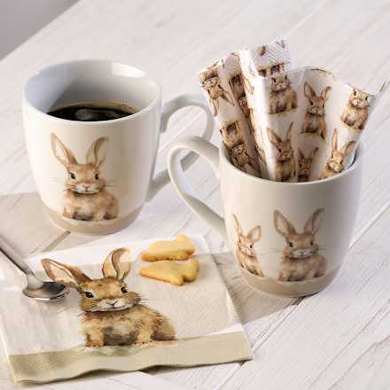 Kaffeebecher Jumbo "Hase Hansi" BOLTZE