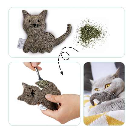 Katzenspielzeug Holly mit Katzenminze Catlabs