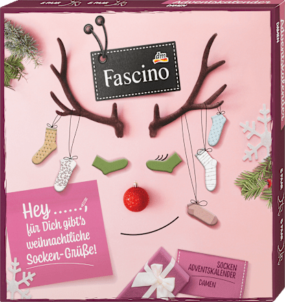 Socken Adventskalender Gr. 35-38 Fascino