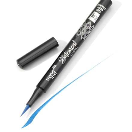 Eyeliner Statement Lining, Blue Metal trend !t up