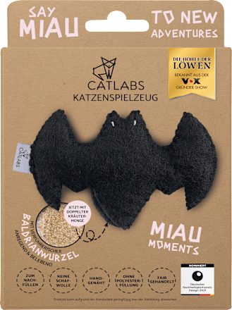 Katzenspielzeug Catman mit Baldrianwurzel Catlabs