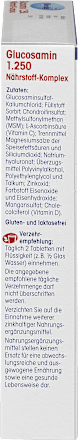 Glucosamin 1.250 Nährstoff-Komplex Mivolis