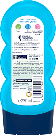 Kinder Shampoo & Duschgel 2in1 Sportsfreund Bübchen