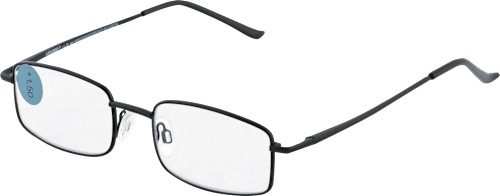 dioptrické brýle na čtení +1,5 Dp, černé visiomax