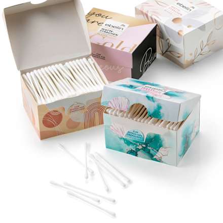 vatové tyčinky v krabičce ebelin