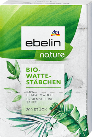 Wattestäbchen Nature Bio ebelin