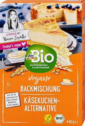 Backmischung Käsekuchen-Alternative dmBio