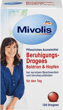 Beruhigungs-Dragees Baldrian & Hopfen Mivolis