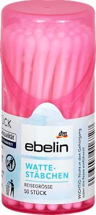 Kozmetički štapići za uši, više vrsta ebelin