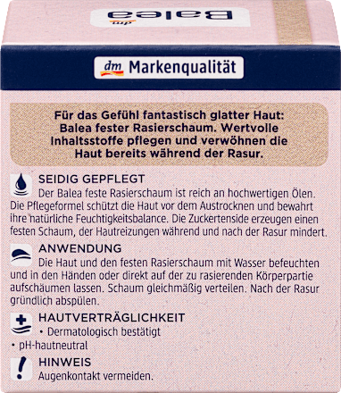 Balea Fester Rasierschaum Balea