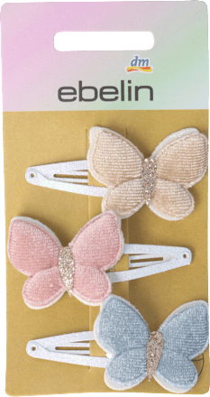 Mollette con farfalle colorate ebelin