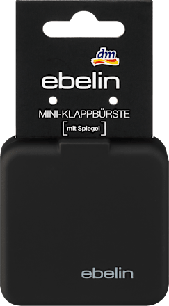Mini szczotka do włosów składana z lusterkiem ebelin
