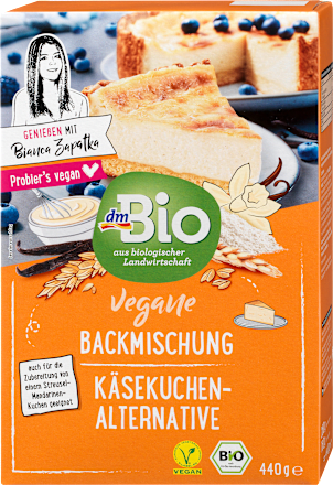 Backmischung Käsekuchen-Alternative dmBio