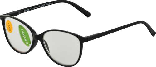 Očala za branje, dioptrija: +3,00, črna Visiomax