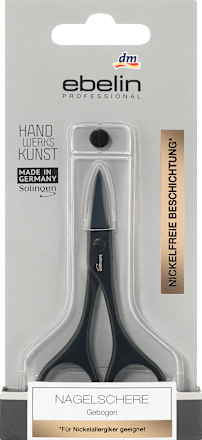 Nożyczki do paznokci zagięte Professional ebelin PROFESSIONAL