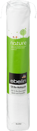 bio odličovací tampony ebelin