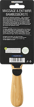 Massage & Entwirr Bambusbürste ebelin