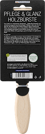 nature Pflege & Glanz Holzbürste Paddle ebelin