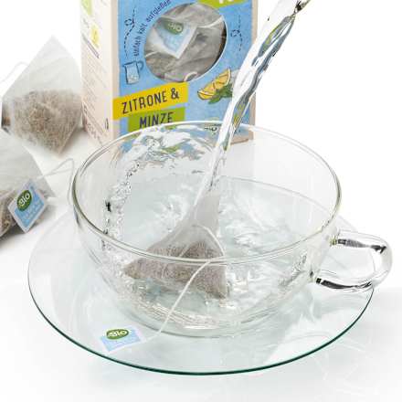 Cold Brew Tea, Zitrone & Minze (16 Beutel) dmBio