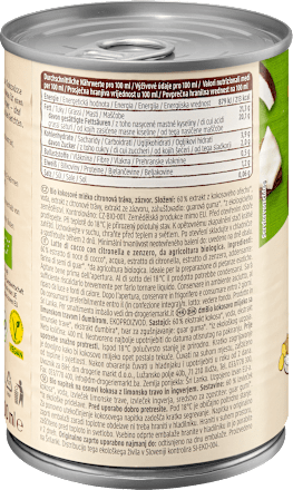 Kokosmilch Zitronengras dmBio