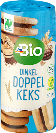 Kekse, Dinkel Doppelkeks Kakao, Mini, Naturland dmBio