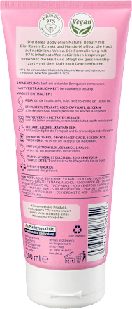 Bodylotion natural beauty Rose & Drachenfrucht Balea