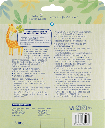 Teller creme babylove nature