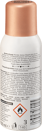 Trockenshampoo Reisegröße Langhaarmädchen