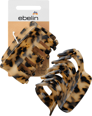 Haarspange eckig in T-Shell Optik ebelin