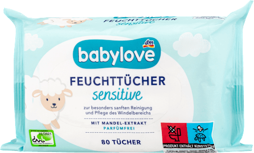 sensitive vlažne maramice za bebe babylove