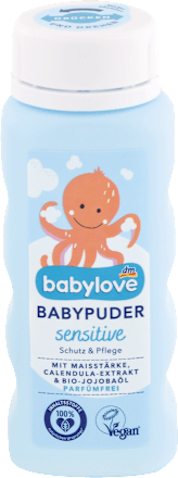 Sensitiv baby puder - kukuruzni škrob, neven i bio jojoba ulje babylove