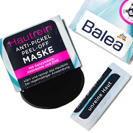 Hautrein Anti-Pickel Peel-Off Maske Balea