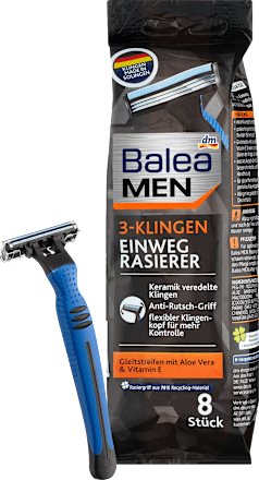 Einwegrasierer 3-Klingen Balea MEN