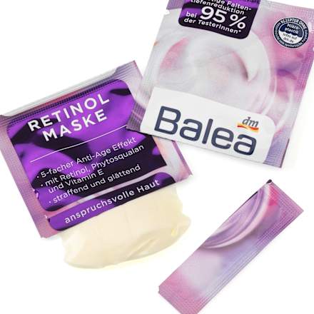 Gesichtsmaske Retinol (2x8 ml) Balea