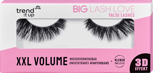 Künstliche Wimpern Big Lash Love False Lashes - XXL Volume trend !t up