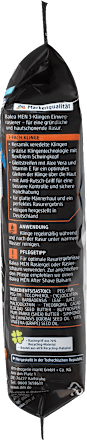 Eldobható borotva 3-pengés, aloevera- és E-vitamin-tartalmú krémezőcsíkkal Balea MEN