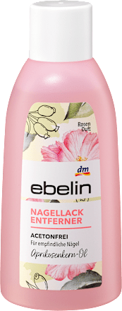 Nagellackentferner acetonfrei Rosenduft ebelin