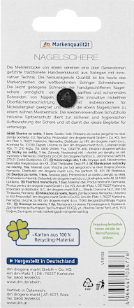 Nożyczki do paznokci zagięte Professional ebelin PROFESSIONAL