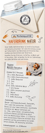 Nezaslađeni napitak od zobi natur dmBio