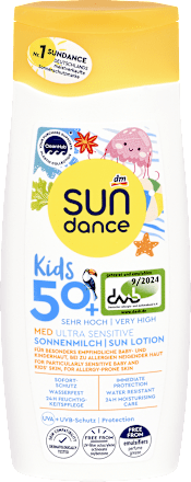 MED Ultra Sensitiv dětské mléko na opalování SPF50+ SUNDANCE