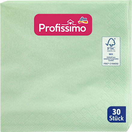 Servietten "mint" (33x33 cm) Profissimo