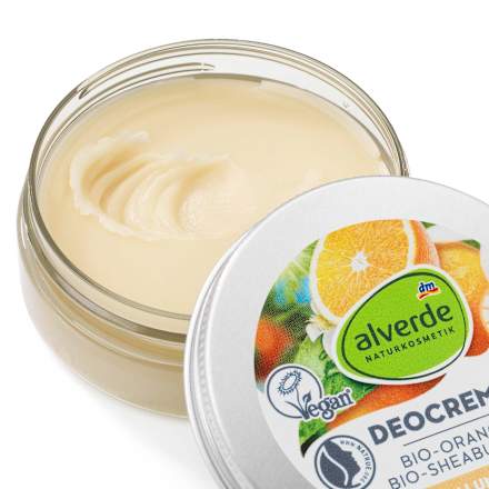 Dezodorant w kremie, pomarańcza BIO & masło shea BIO alverde NATURKOSMETIK