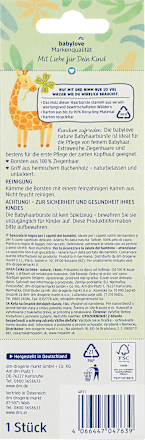 Babyhaarbürste babylove nature