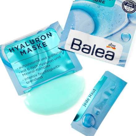 Gesichtsmaske Hyaluron (2x8 ml) Balea
