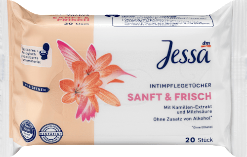 Intimpflegetücher Jessa